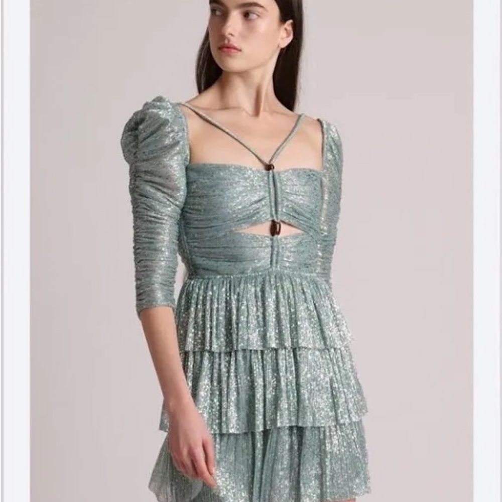 Sabrina Musayev Liberty dress Sage NWT size medium